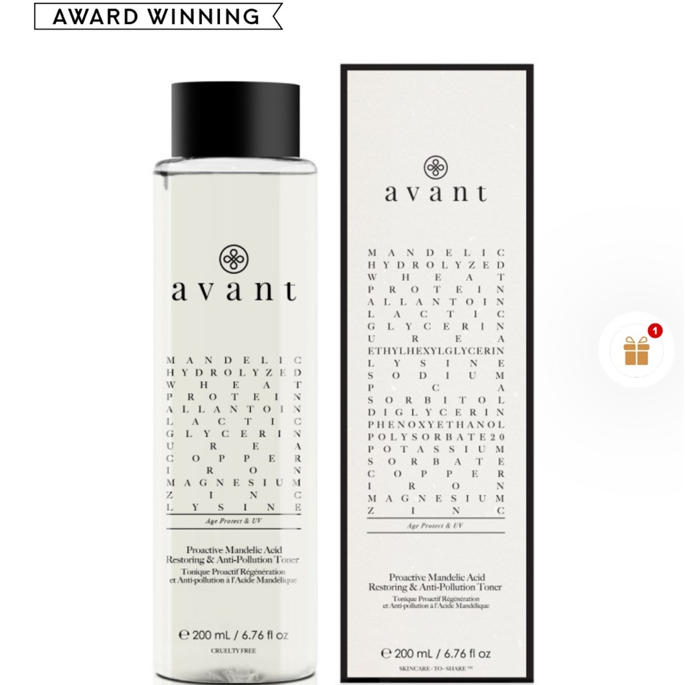 Avant Proactive Mandelic Acid Restoring & Anti-Pollution Toner 200 ml